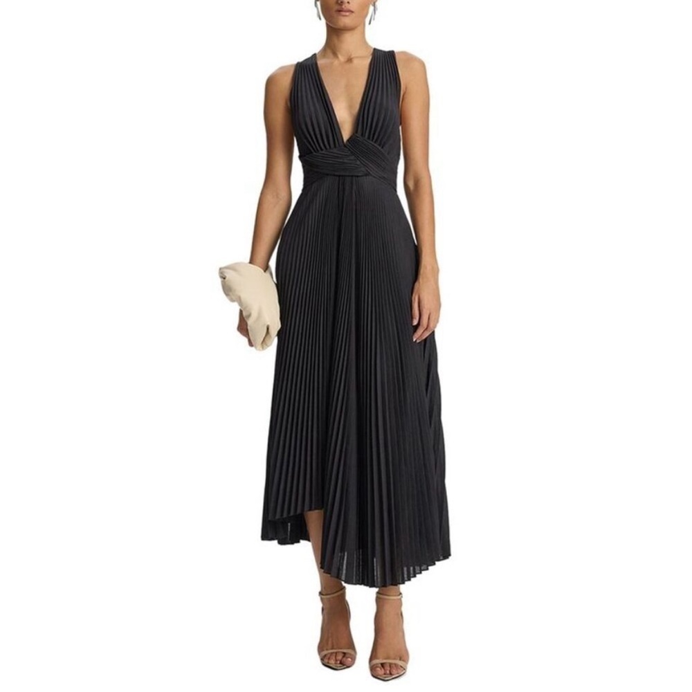 A.L.C. everly dress in black Size 10 NWOT